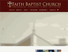 Tablet Screenshot of faith-bc.com